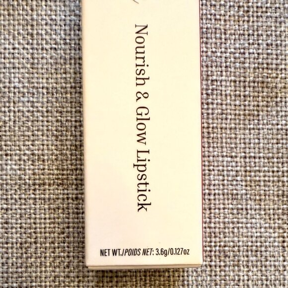 Lithe Nourish and Glow Lipstick Peony Full Size 3g Neutral Pink Hydrating Satin - Picture 4 of 11